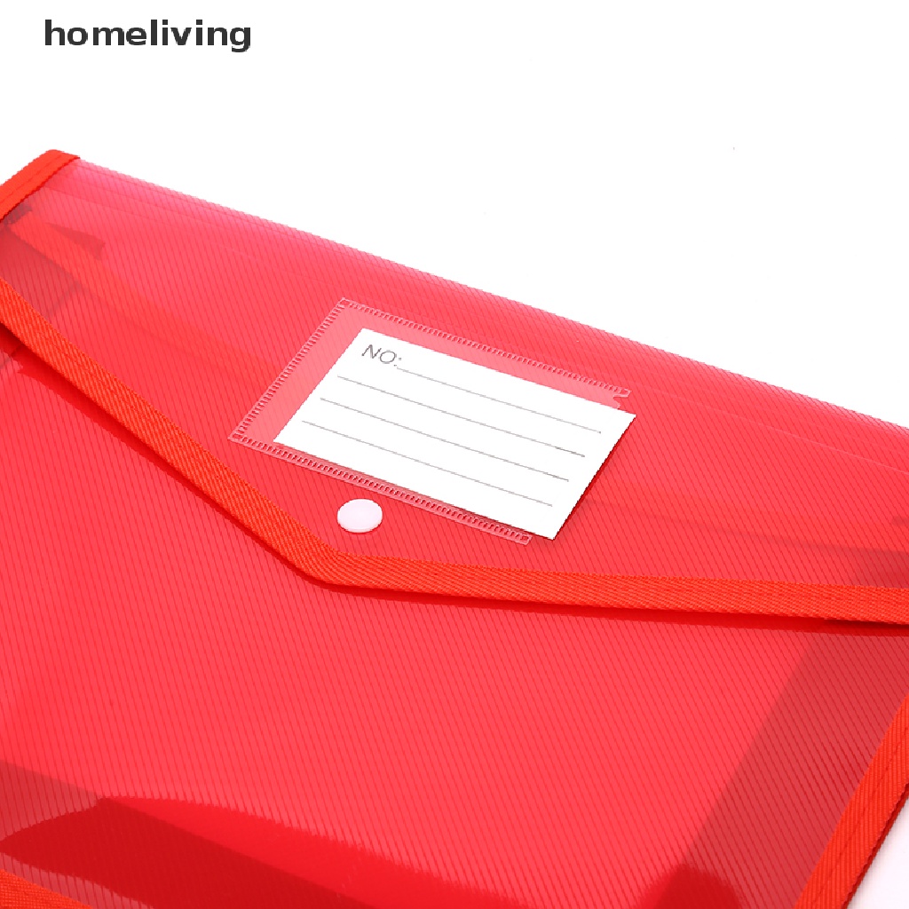 Túi Đựng Tài Liệu Khổ A4 Trong Suốt Gọn Nhẹ Chống Thấm Nước Giá Đỡ