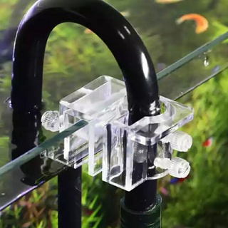 Kẹp giữ ống in out mika trong suốt cho máy lọc - kẹp in out cho bể cá thủy sinh