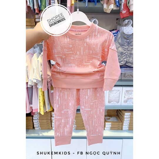 [UALAROGO] Bộ dài tay dầy Uala cho bé trai gái