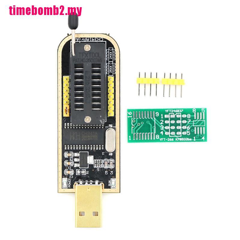 Chip Lập Trình Usb Ch341A 24 Eeprom Bios Writer 25 Spi