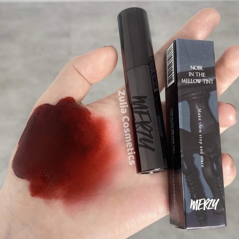 Son Merzy Noir Mellow Tint Đen Huyền Bí