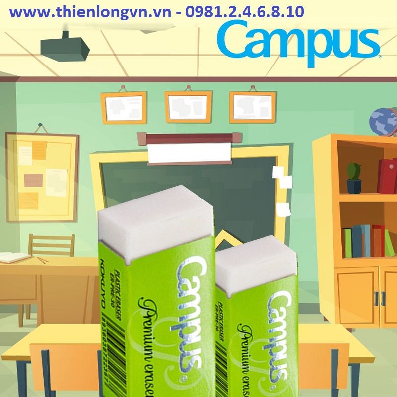 Gôm tẩy trắng Premium Campus ER-PRE-30