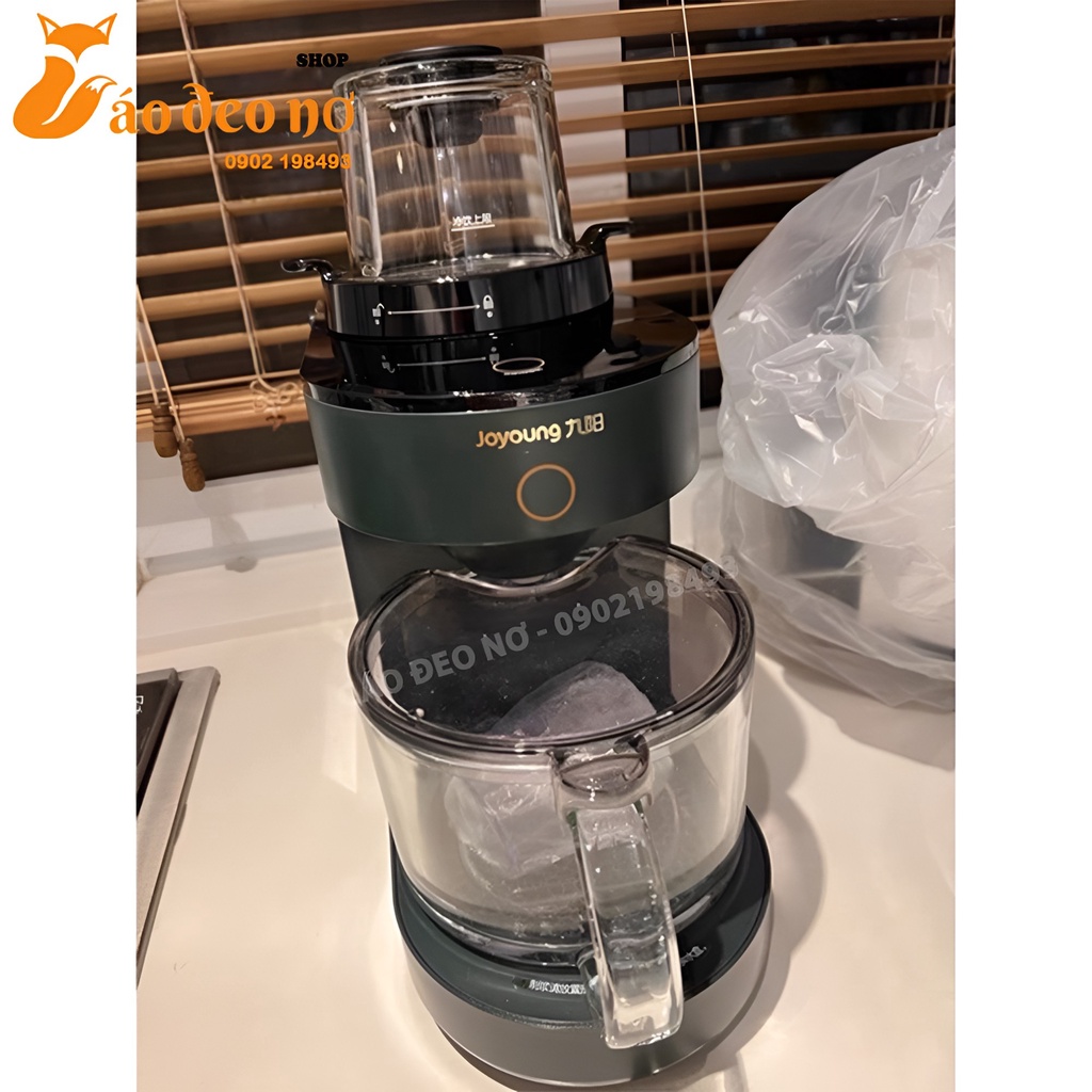 Máy Sữa Hạt Tự Động JOYOUNG Y521 Có Màn Hình Hiển Thị Bảo Hành 12 Tháng - Cáo Đeo Nơ