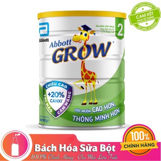 [Chính hãng] Sữa Bột Abbott Grow 2 - 900g (Date mới)