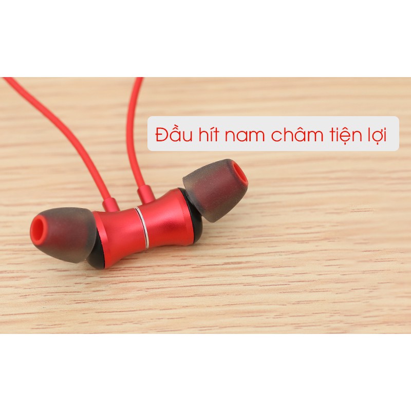 Tai nghe Bluetooth Mozard Q6 Đỏ