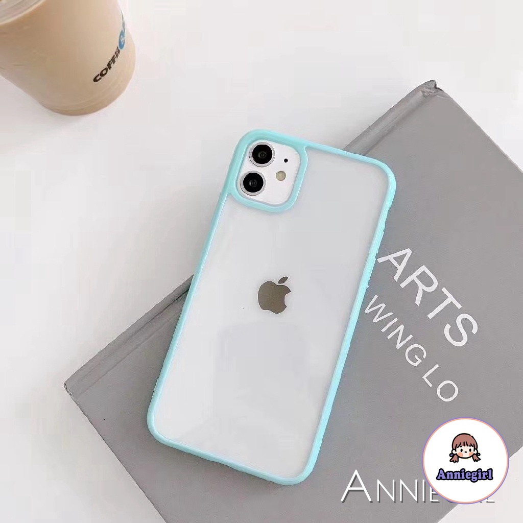 Ốp Điện Thoại Tpu Màu Kẹo Trong Suốt Dễ Thương Cho Iphone 12 11 Pro Max X Xs Max Xr 8 7 Plus Se 2020 | BigBuy360 - bigbuy360.vn