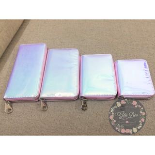 Ví Hologram ánh xanh hồng full 4 size - 4 cỡ