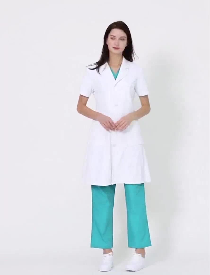 Áo choàng blouse trắng bác sĩ, blu bác sĩ nam, nữ | BigBuy360 - bigbuy360.vn