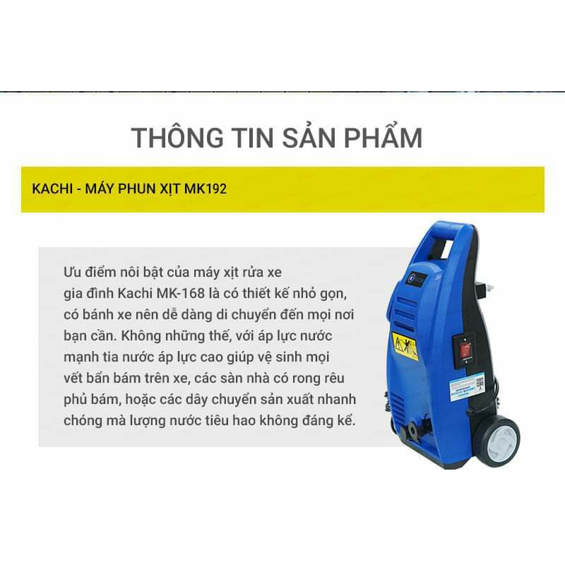 KACHI máy phun xịt MK192