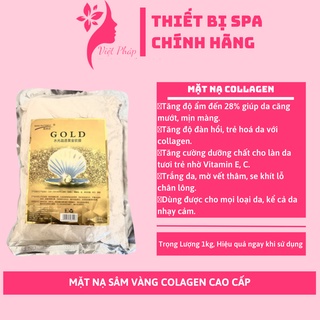 Mặt nạ sâm vàng colagen chuẩn dẻo