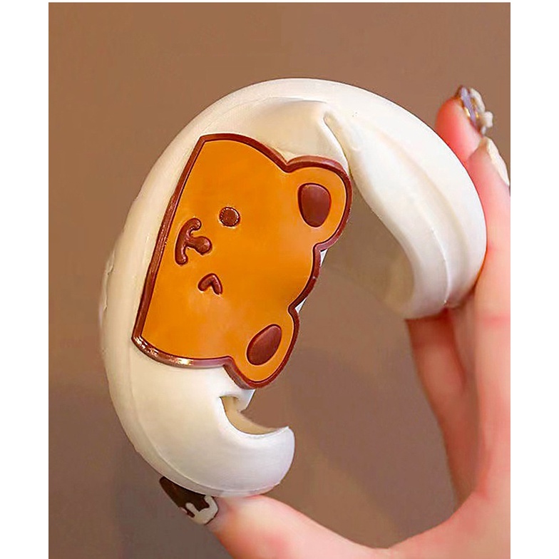 Dép lê bé trai bé gái hình con gấu dễ thương, đế chống trượt -TD22