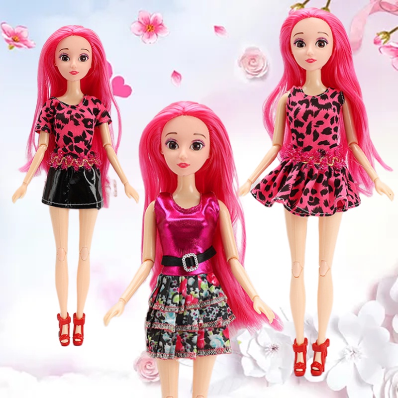 Đầm Công Chúa Nhiều Kiểu Dáng Cho Búp Bê Dài 30cm