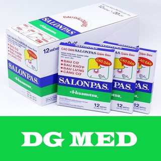 Bộ 10 Hộp cao dán Salonpas 12 miếng