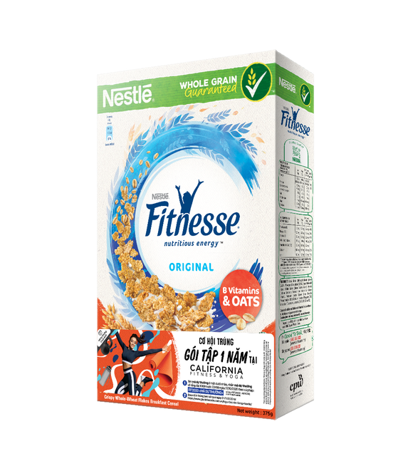 Bánh Ngũ Cốc Ăn Sáng Nestlé Fitnesse Original ( 375g)