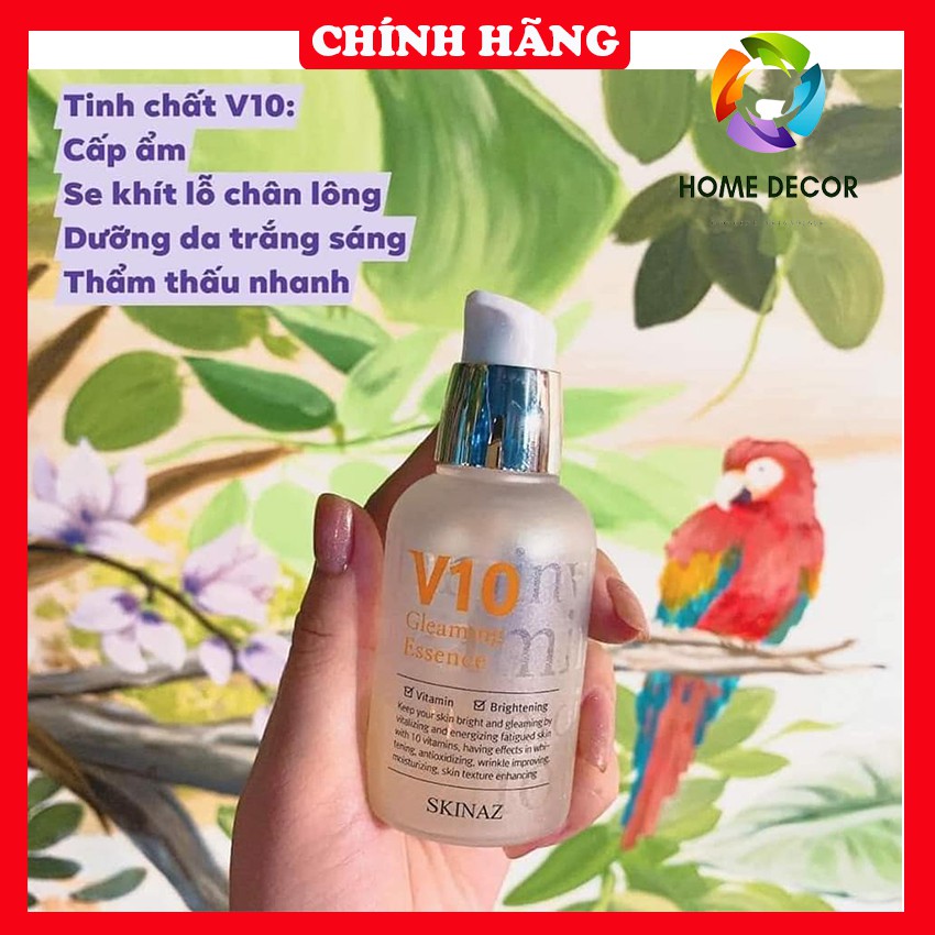 [Chính Hãng]Tinh Chất Dưỡng Trắng Da V10 Gleaming Essence Skinaz,Tinh Chất Dưỡng Trắng Da V10 Skinaz Hàn Quốc, Serum V10