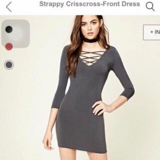 💃🏻Sale- Đầm thun đan dây F21 xuất dư