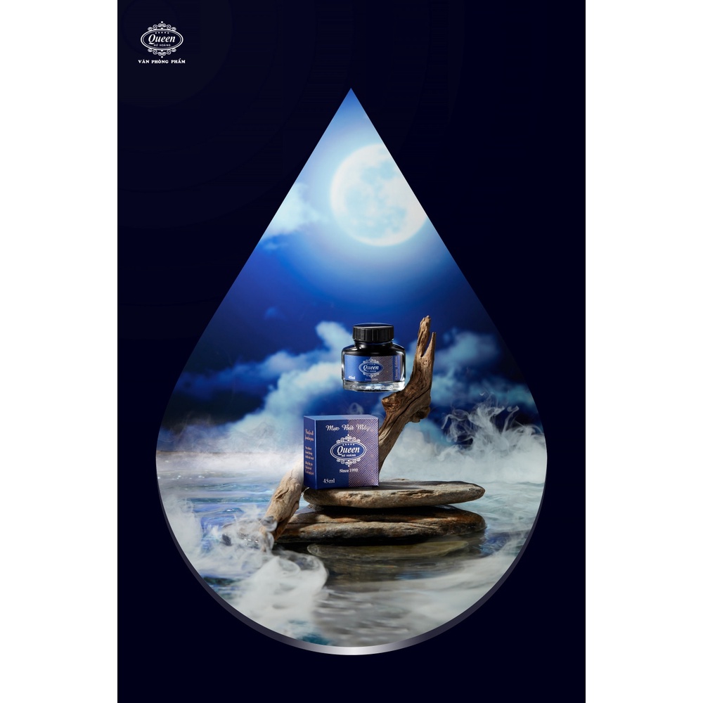 Mực viết máy CAO CẤP PHIÊN BẢN CỔ ĐIỂN Queen 45ml - Classic Edition FPI02
