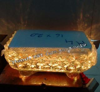 Kệ Sen pha lê 25x30