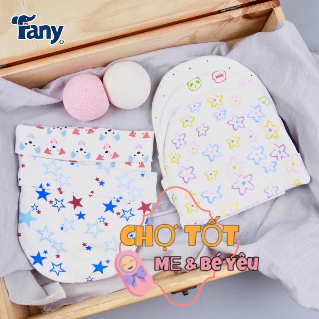 Set 5 Nón Sơ Sinh Cotton Cao Cấp FANY
