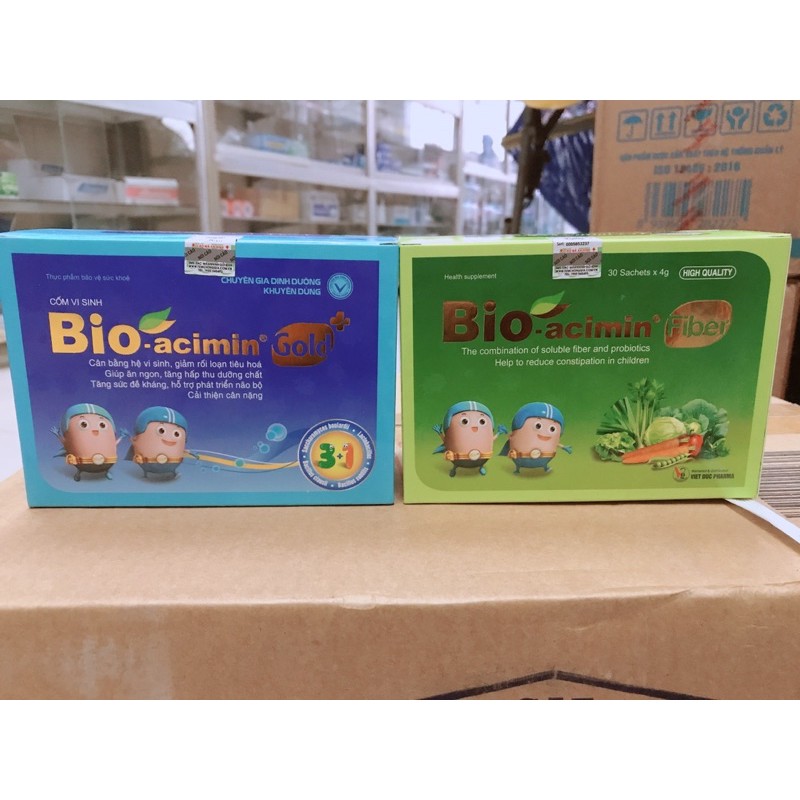 Cốm tiêu hóa/fiber Bioacimin H/30 gói