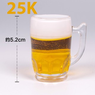 Cốc bia mini trang trí bánh kem