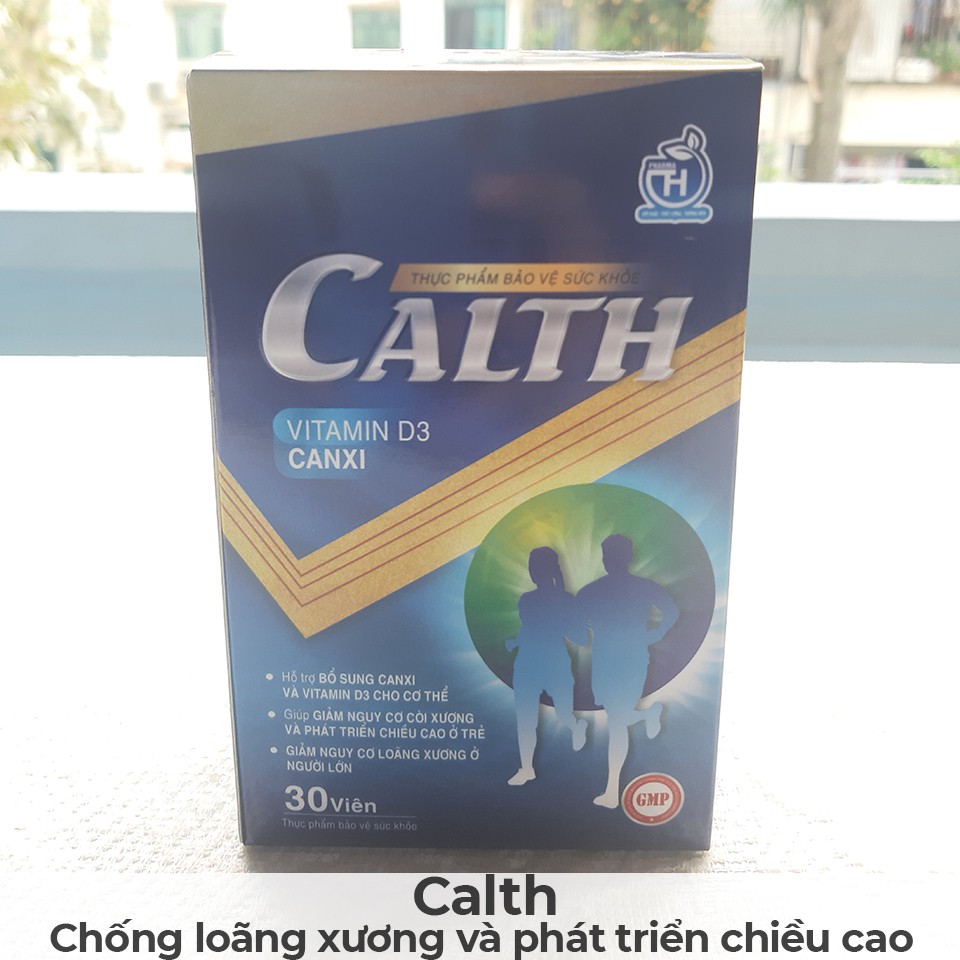[GIÁ SỈ] CALTH - Viên uống tăng chiều cao, phát triển trí não, ngừa loãng xương