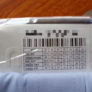 Áo sơmi dài tay Novelty
