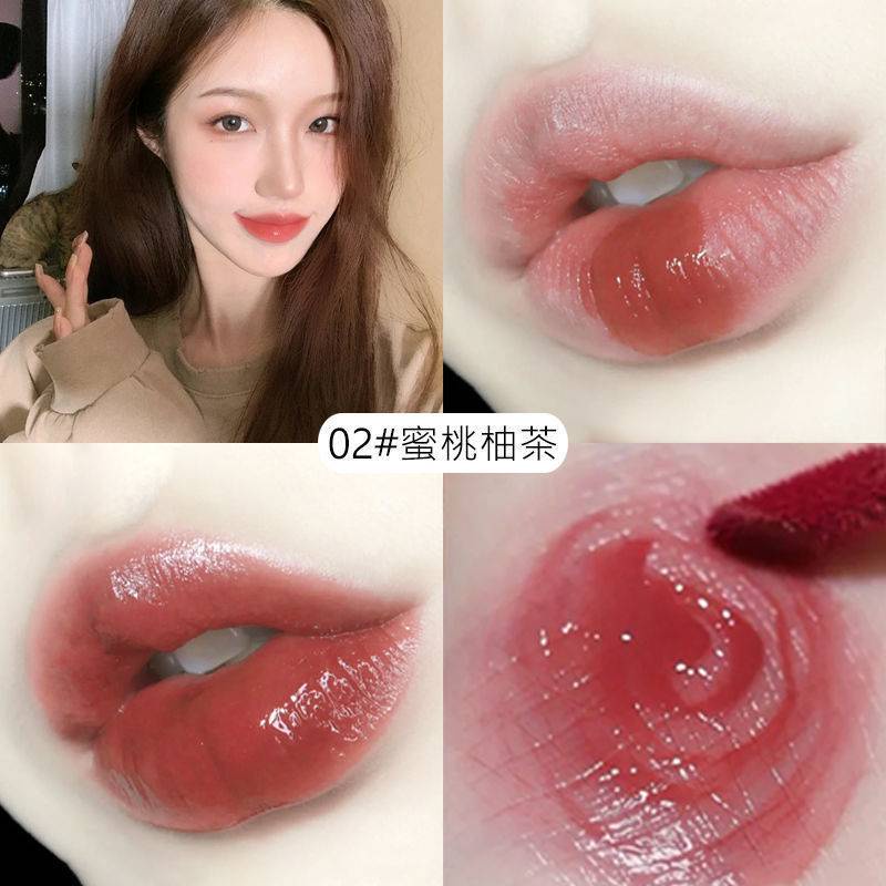 Son kem DAIMANPU dưỡng ẩm chống thấm nước thiết kế hình đôi cánh thiên thần độc đáo 6 màu có sẵn
