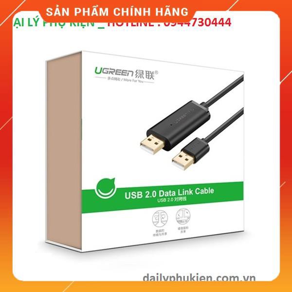 Cáp USB 2.0 Data Link dài 3m Ugreen 20226 dailyphukien