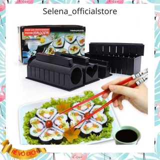 Bộ Dụng Cụ Làm Sushi Cơm Cuộn 10 Món, Dụng cụ làm bánh - selena.officialstore