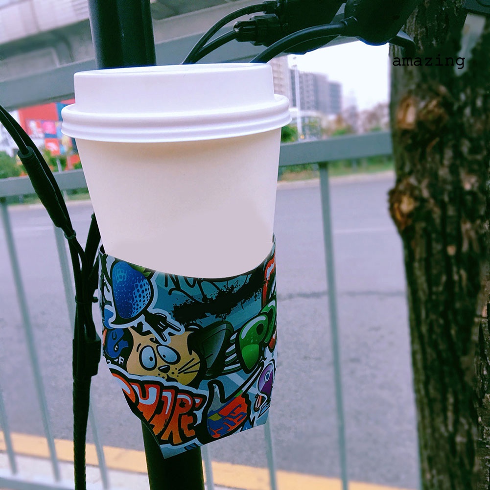 Túi Đựng Bình Nước In Họa Tiết Hoạt Hình Gắn Xe Đạp Leo Núi