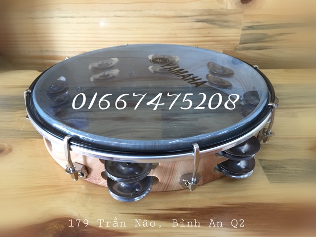 Lục Lạc Gõ Bo Yamaha/ Tambourine lắc tay