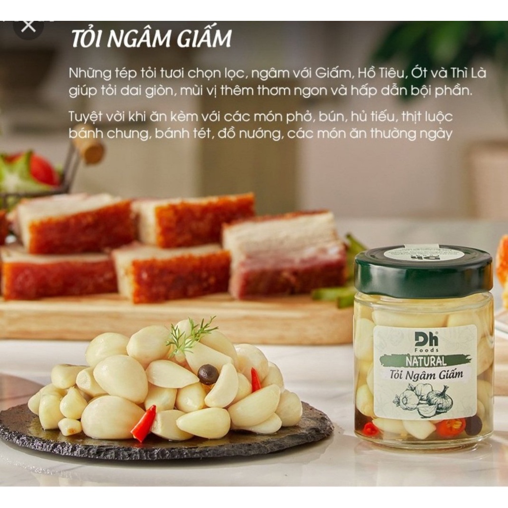 (COMBO 2 HŨ) NATURAL TỎI NGÂM GIẤM DH FOODS Mang chọn yêu thương đến gia đình Việt. HIBUCN3 | BigBuy360 - bigbuy360.vn