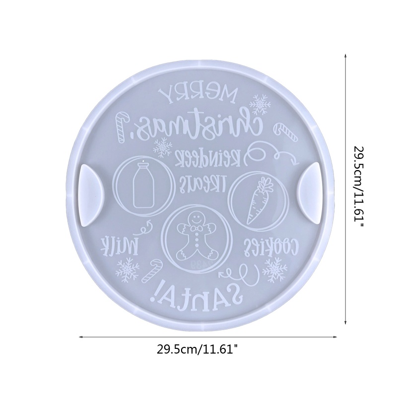 Khuôn Silicone Làm Giá Đỡ Cốc / Trái Cây Chất Liệu Resin Diy