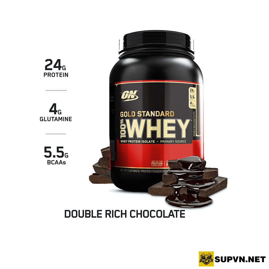 On Whey Gold 2lbs - Thực phẩm bổ sung hỗ trợ tăng cơ Whey Protein On Gold Standard