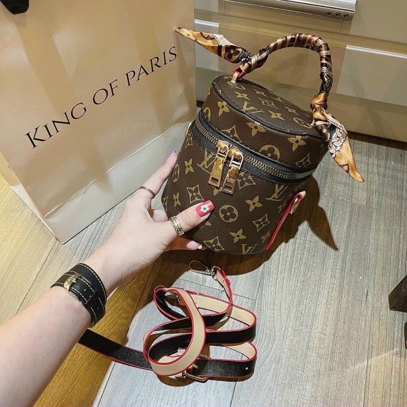🔅túi xách cặp lồng siêu sang kèm khăn lụa