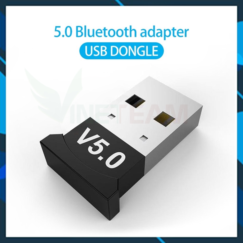 USB Bluetooth Dongle 5.0 giúp Laptop PC thu phát sóng bluetooth -dc3853