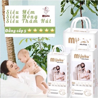 TÃ QUẦN MIJUKU ĐỦ SIZE( gói 50 miếng)