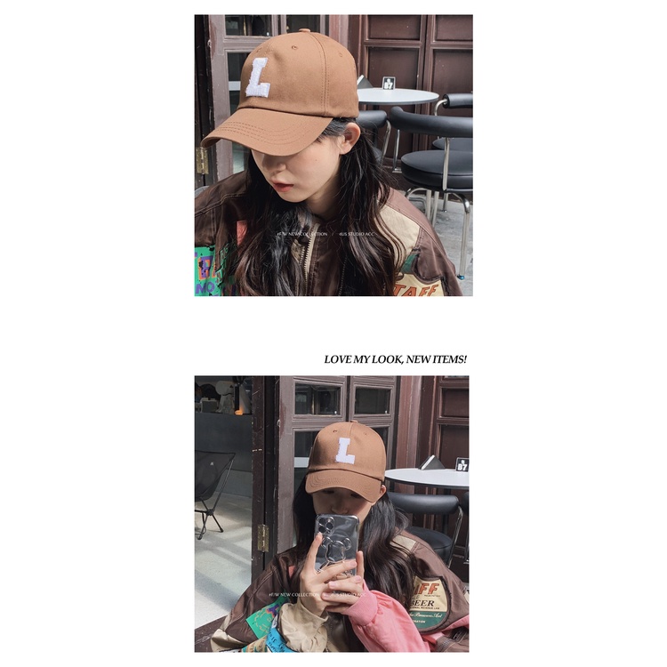 Mũ Lưỡi Trai Cứng In Chữ Phong Cách Retro Đơn Giản Thời Trang Xuân Hè Cho Nam Và Nữ