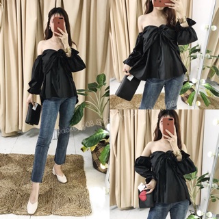Áo trễ vai tay rời