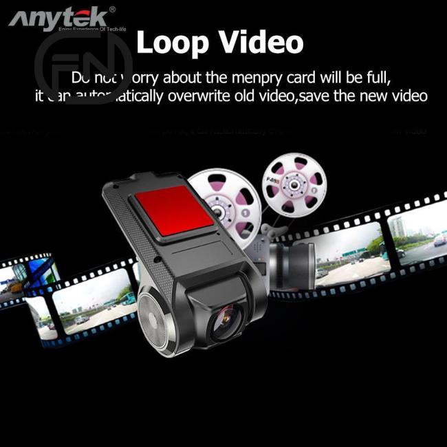 Camera hành trình X28 DVR WiFi ADAS HD 1080P -IP kèm phụ kiện cho ô tô | BigBuy360 - bigbuy360.vn