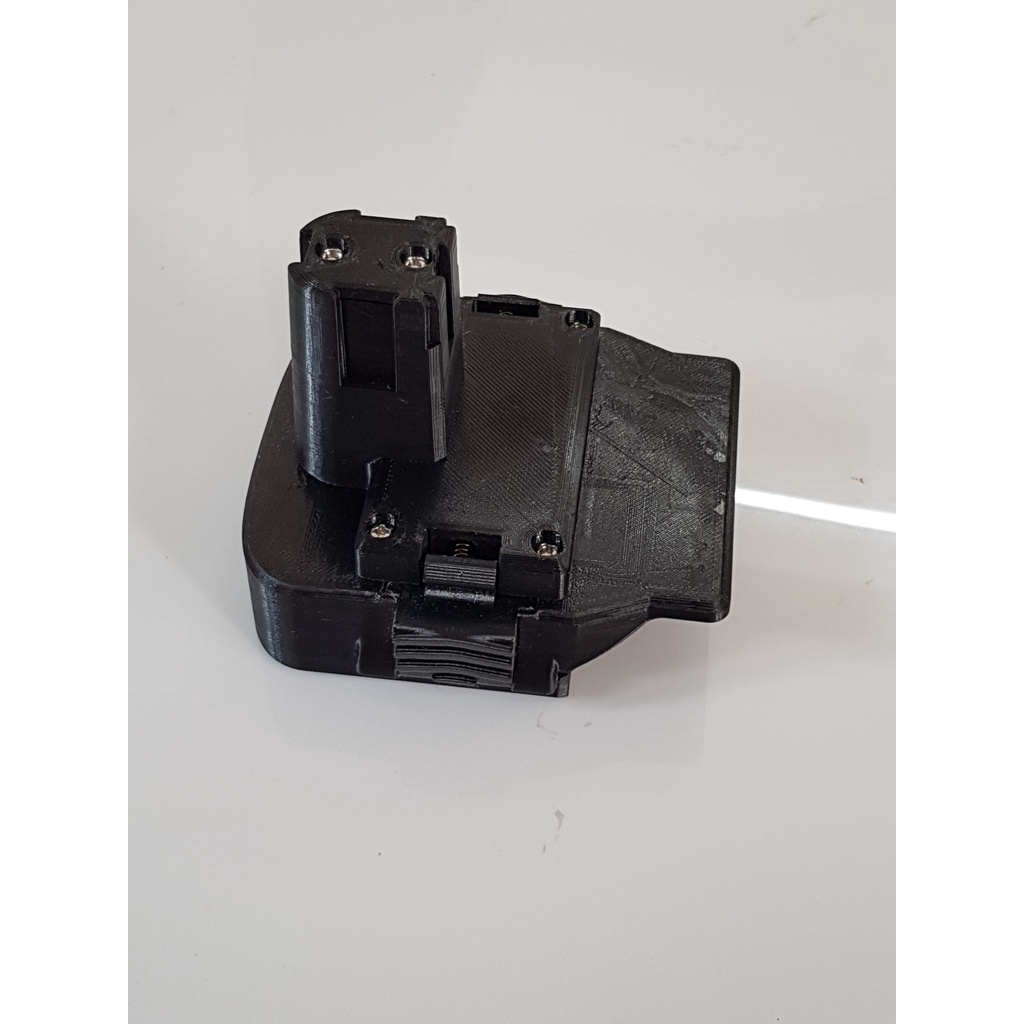 Đế chuyển pin Hitachi 14.4v trượt cho máy National 12v chọt