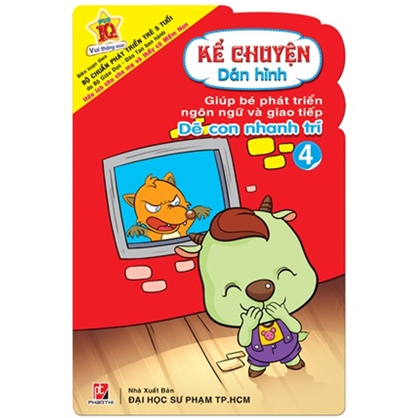 Sách Kể Chuyện Dán Hình 4 - Dê Con Nhanh Trí