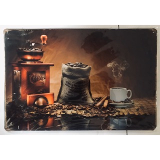 TRANH THIẾC 20x30 CM DECOR QUÁN CAFE BEER TRÀ CHANH