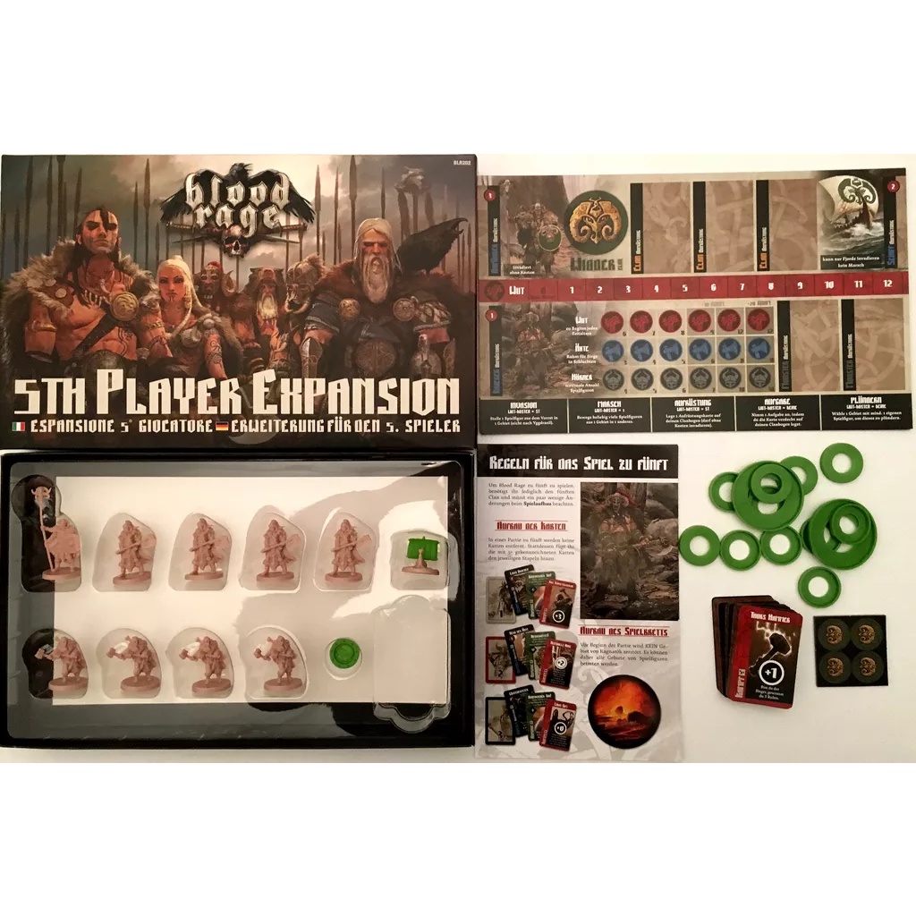 Blood Rage: 5th Player Expansion - Trò Chơi Board Game