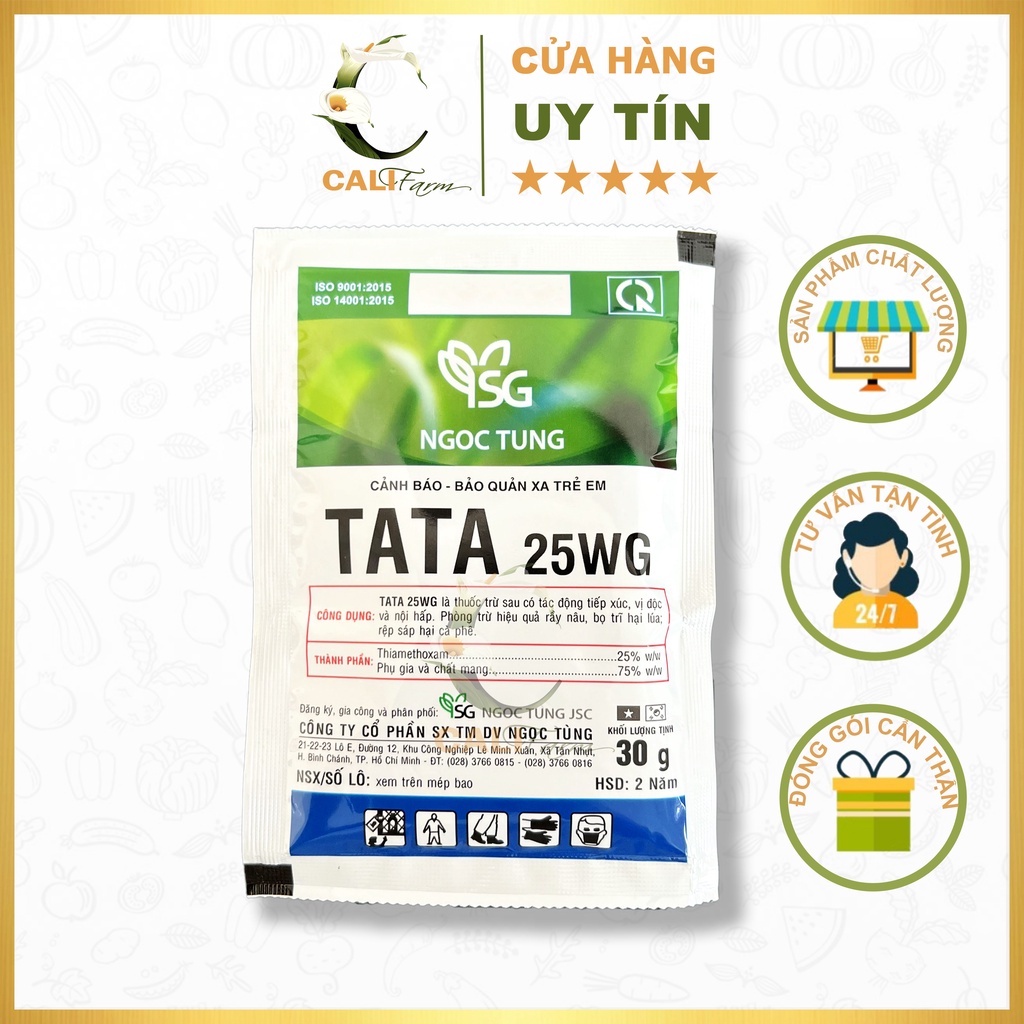 TATA 25WG 30g-diệt rầy nâu, rệp sáp