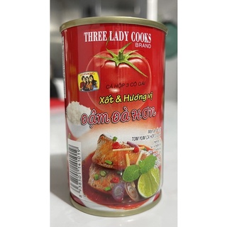 CÁ HỘP SỐT CÀ 3 CÔ GÁI 155G