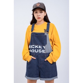 Yếm bò xanh đậm mickey mouse Boo