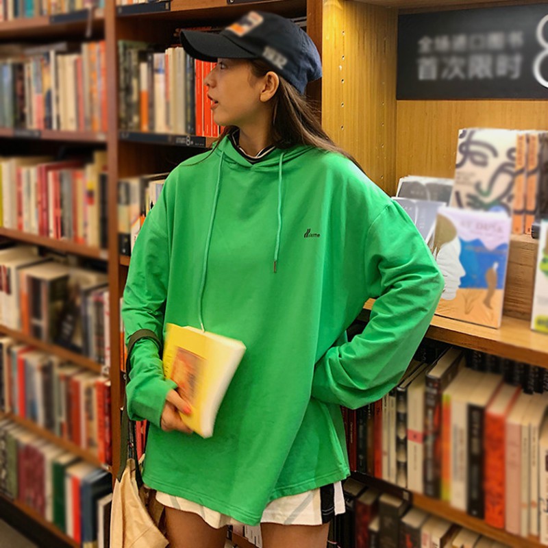 Áo Sweater tay dài hoạ tiết hoạt hình thiết kế dáng rộng cho phái nữ | BigBuy360 - bigbuy360.vn