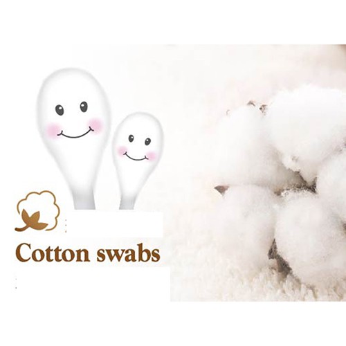 Tăm bông em bé kuku ku1105 200 cây/ hộp